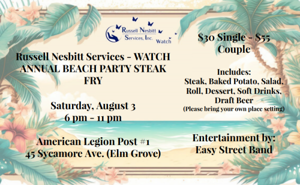 Photo for Annual Beach Party Steak Fry 2024